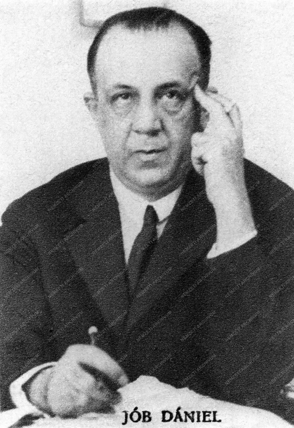 Jób Dániel színházi igazgató, rendező