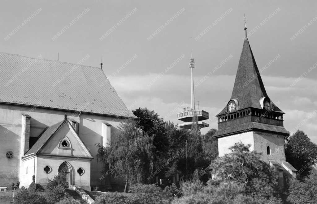 Városkép - A miskolci Avas hegyen