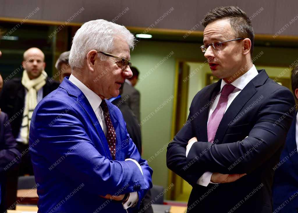 A Külügyek Tanácsának ülése Brüsszelben