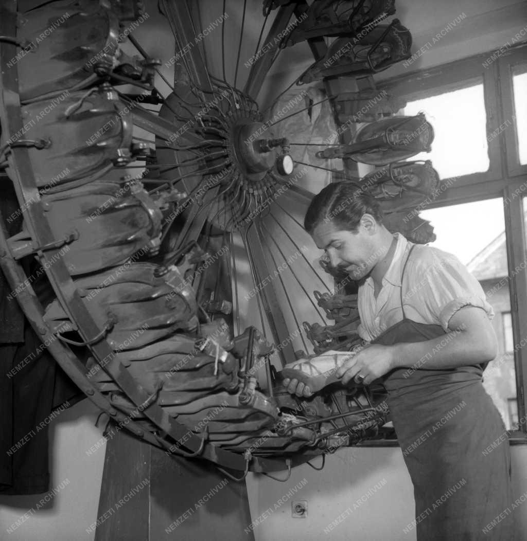 Ipar - Cipőgyártás a Lendület Kisipari Szövetkezetben