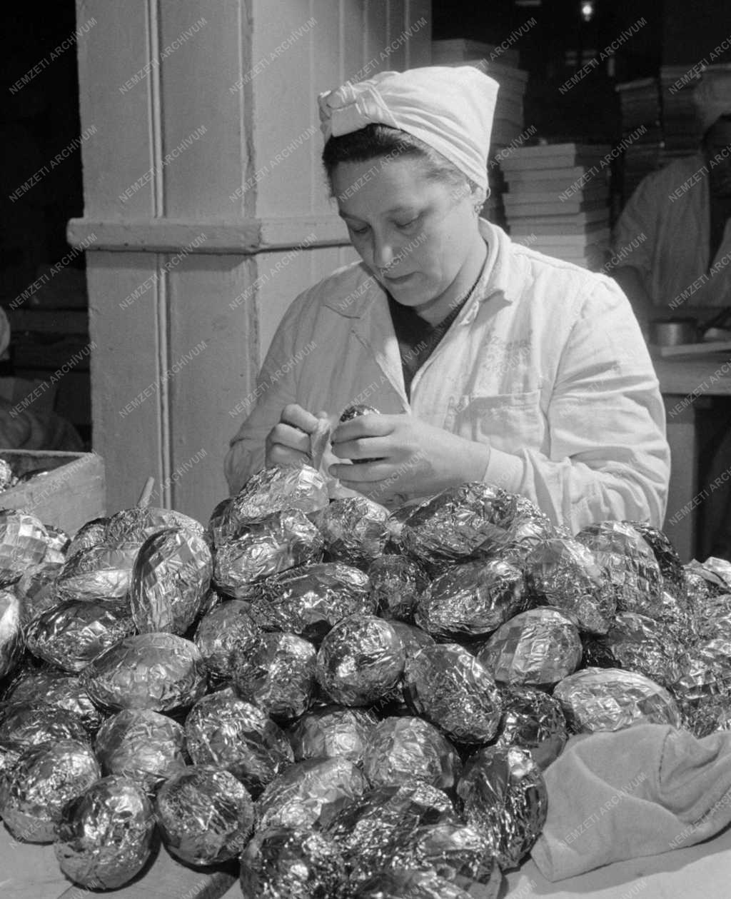 Édesipar – Húsvéti termékek a Szerencsi Csokoládégyárban