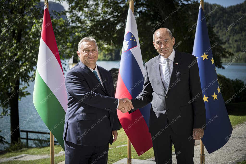 Orbán Viktor Bledben