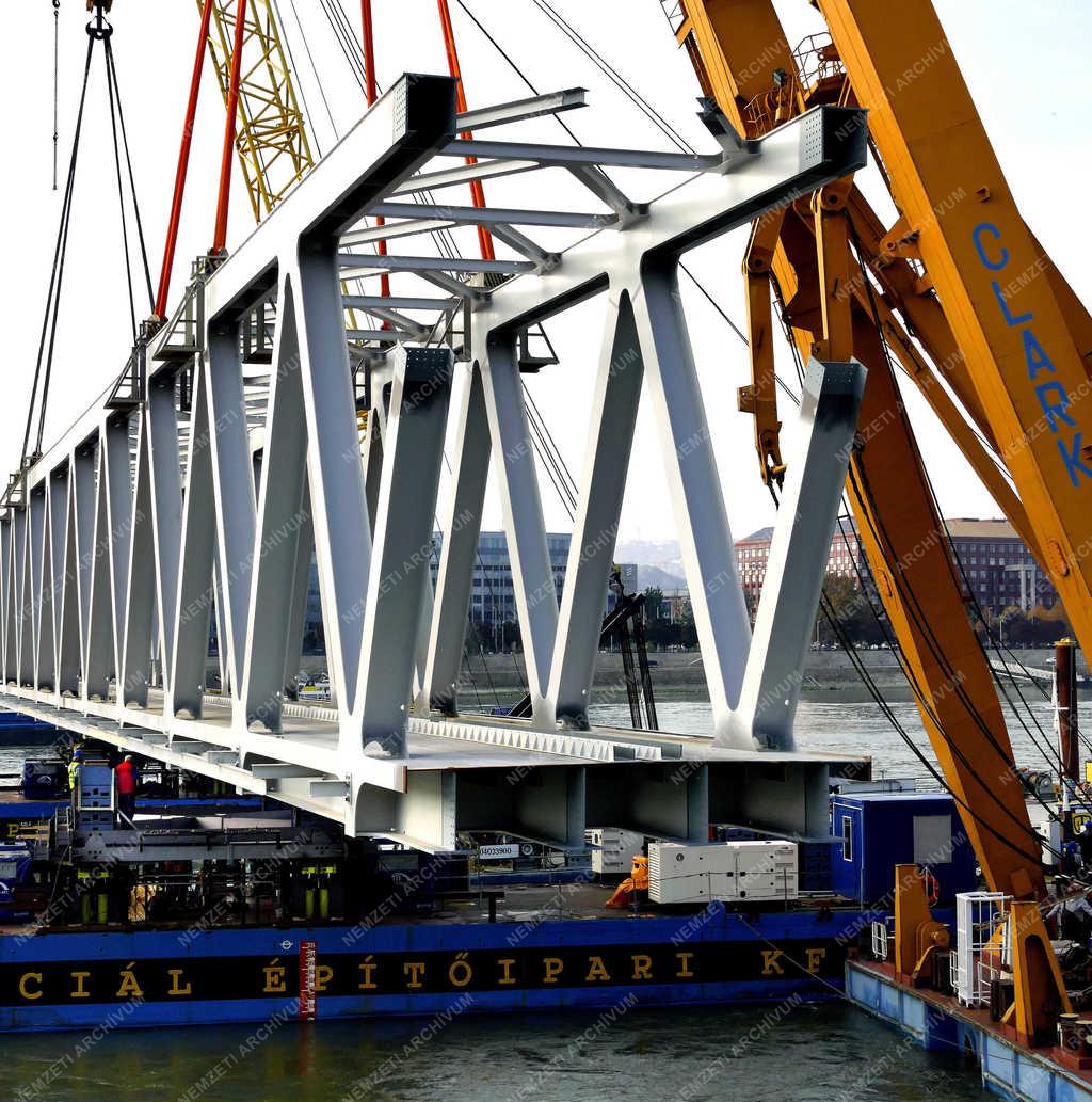 Közlekedés - Budapest - Déli összekötő vasúti híd fejlesztés