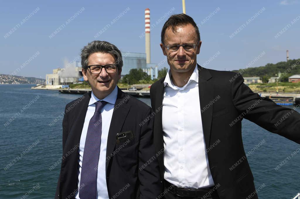 Szijjártó Péter Triesztben