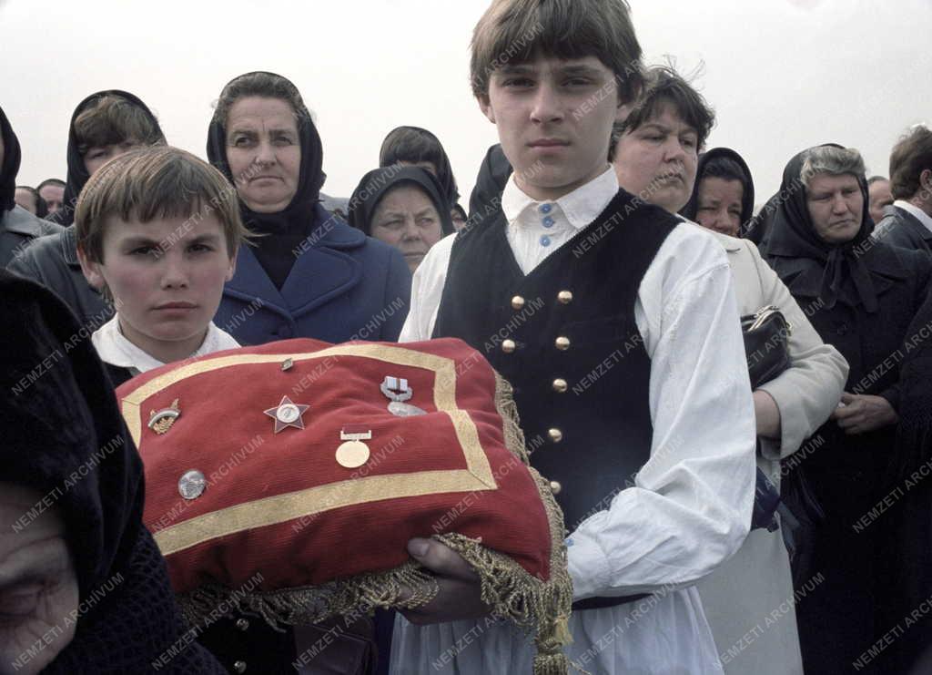 Gyász - Vankóné Dudás Juli temetése