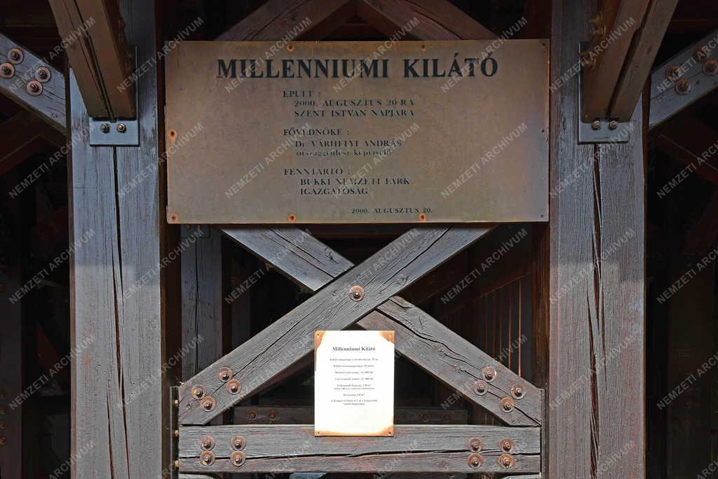 Turizmus - Szilvásvárad - Millenniumi kilátó