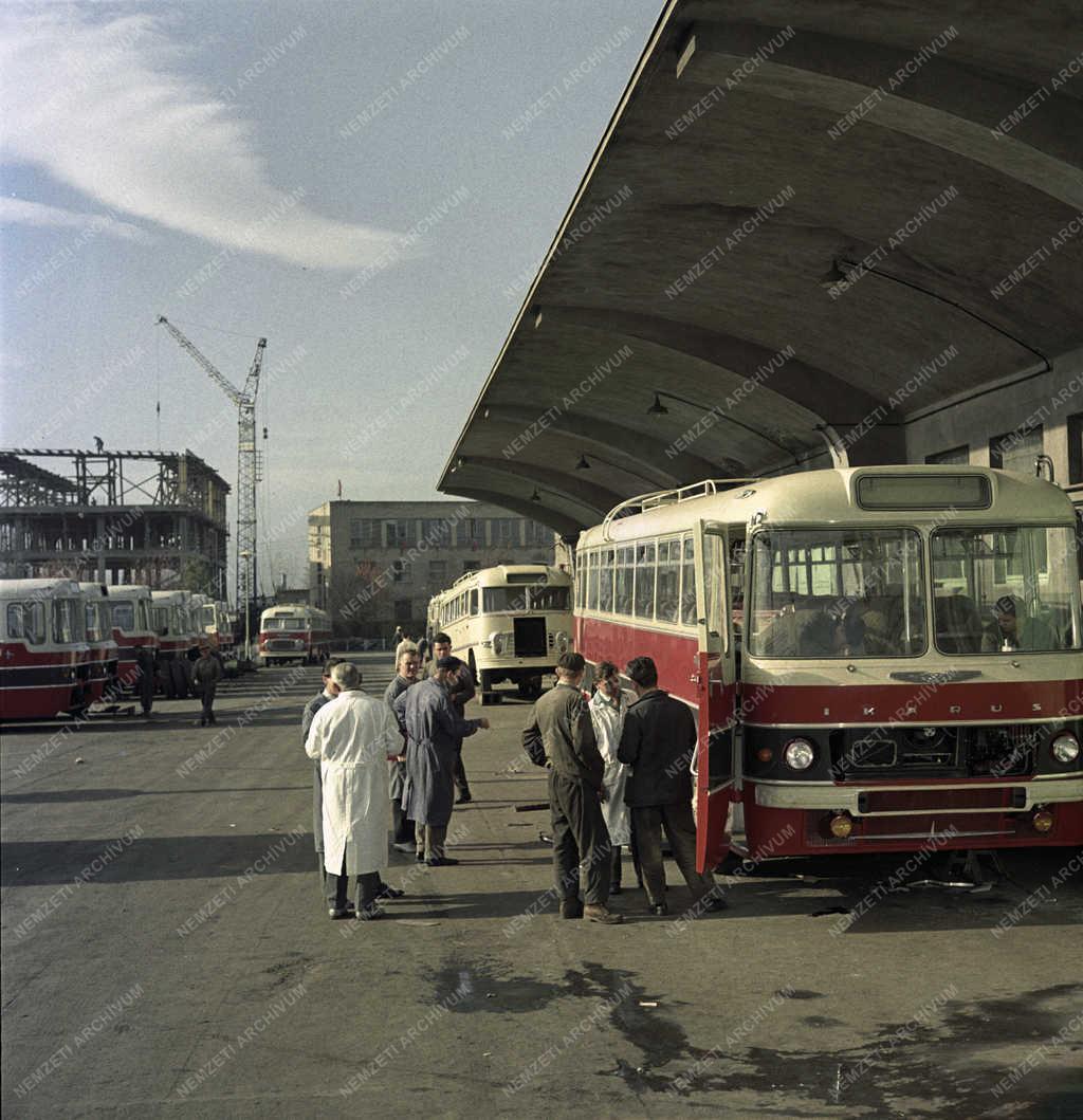 Járműipar - Ikarus 557 gyártása