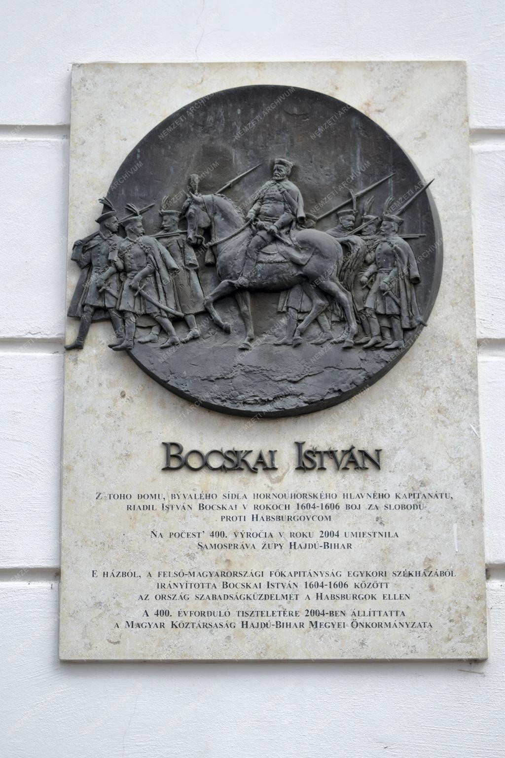 Szlovákia - Kassa - Bocskai István emléktábla