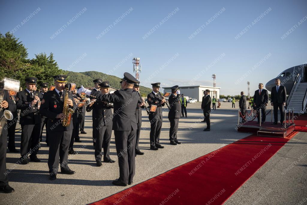 Orbán Viktor Észak-Macedóniában