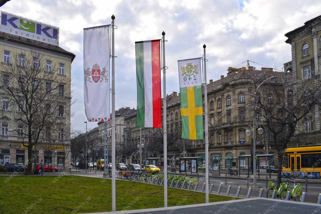 Városkép - Budapest - Rákóczi tér