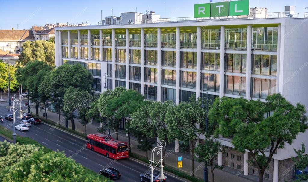 Városkép - Budapest - RTL Magyarország székház