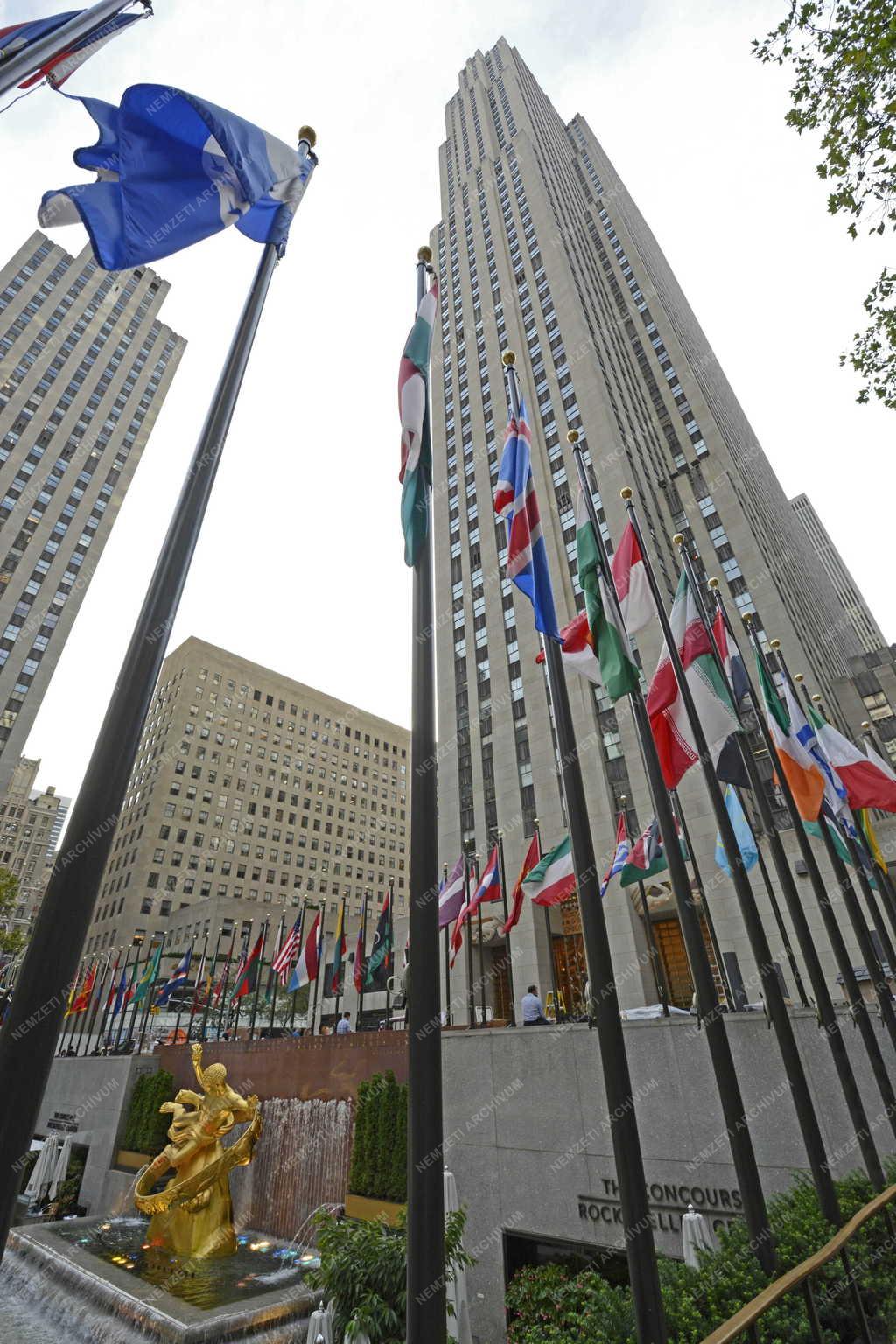 Városkép - New York - Rockefeller Center