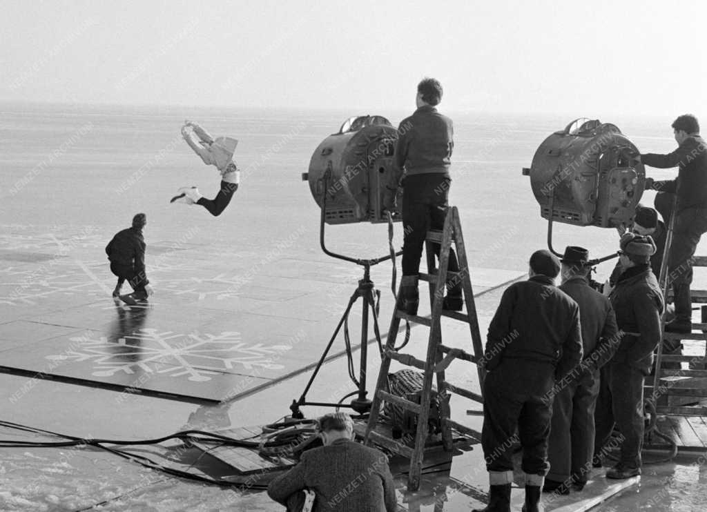 Kultúra - Téli szerelem című zenés TV-film forgatása