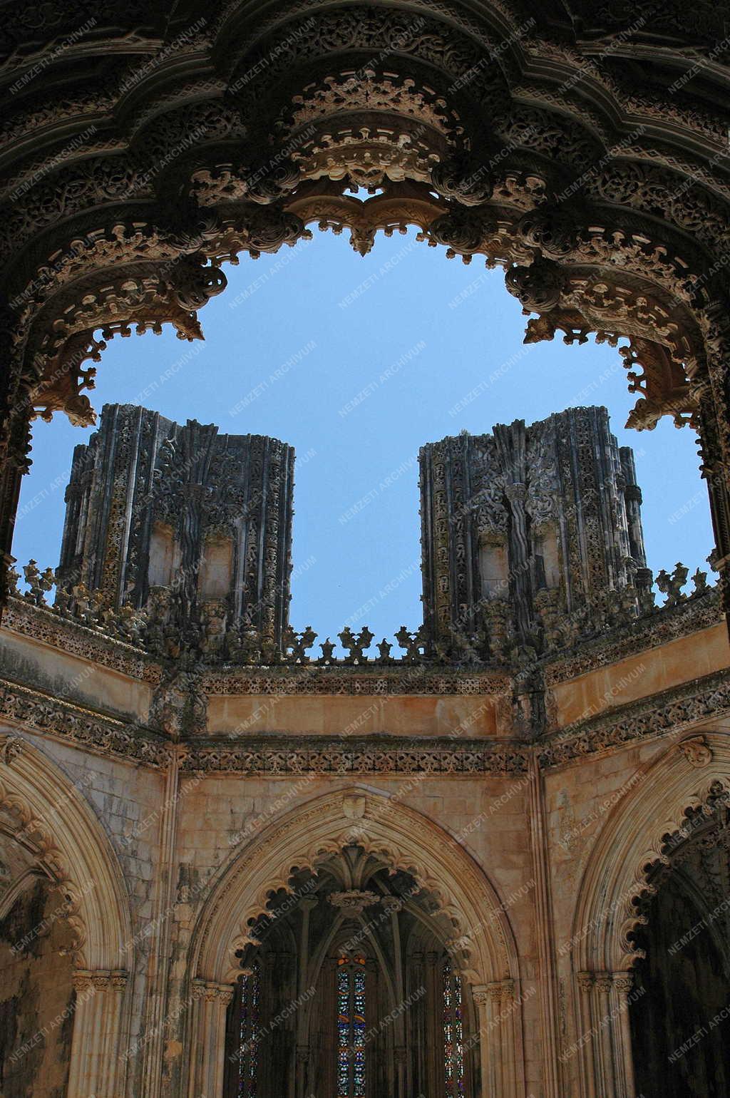 Portugália - Batalha - Befejezetlen kápolna