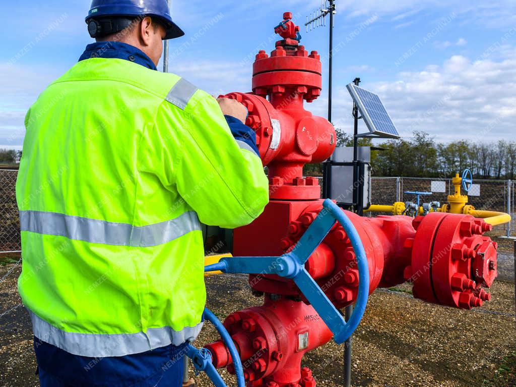 Energia - Hajdúszoboszló - Földgáztárolás