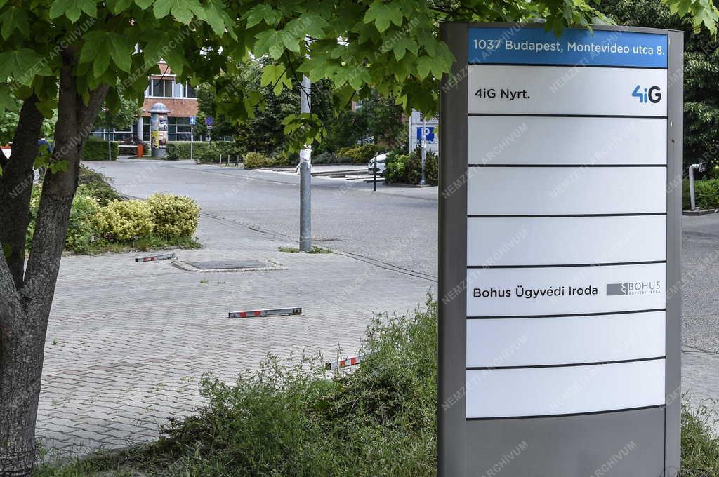 Városkép - Szépvölgyi Irodapark - 4iG Nyrt.