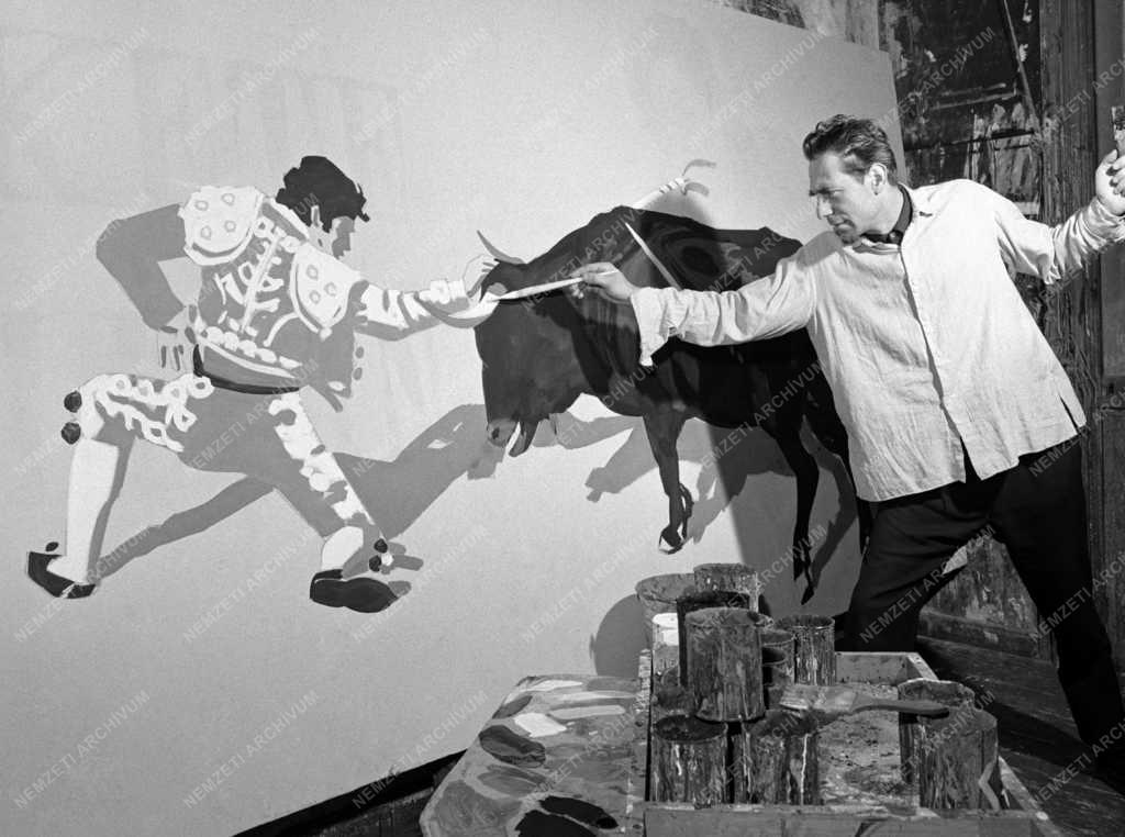 Kultúra - Filmplakátok a Fővárosi Mozgóképüzemi Vállalat dekorációs műhelyéből