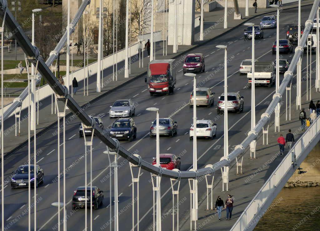 Városkép - Budapest - Erzsébet híd