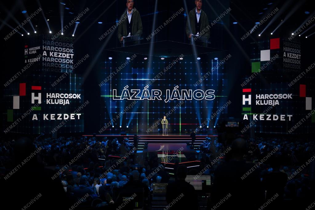 A Harcosok klubja - A kezdet elnevezésű rendezvény Budapesten