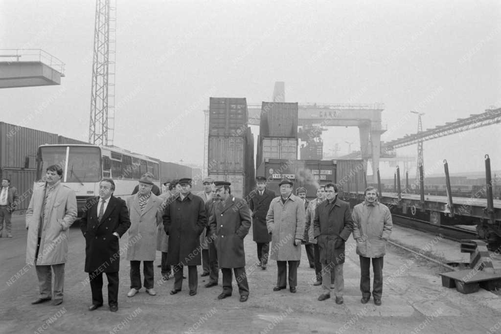 Belpolitika - Berecz János a MÁV záhonyi Üzemigazgatóságán