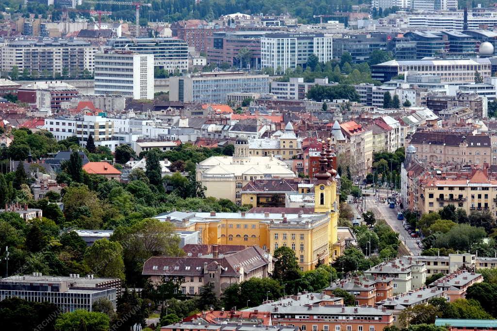 Városkép - Budapest - Látkép a Sas-hegyről