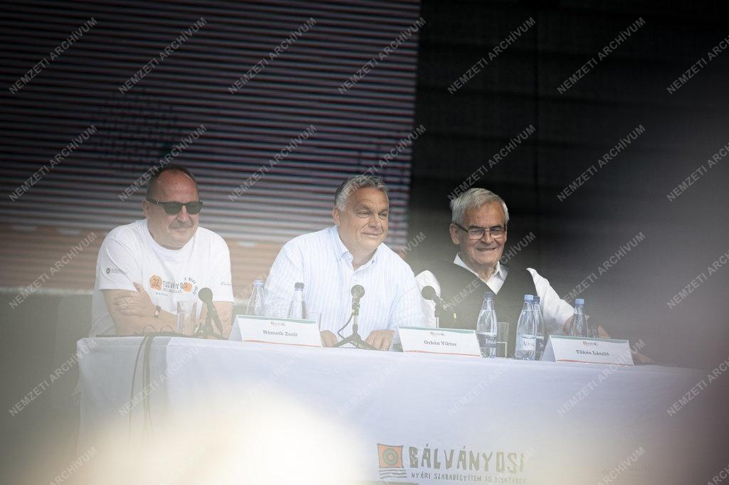 Tusványos - 32. Bálványosi Nyári Szabadegyetem és Diáktábor - Orbán Viktor előadása