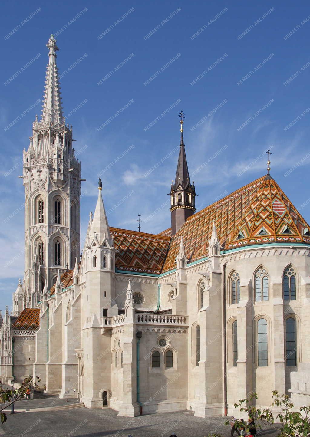 Egyházi épület - Budapest - A felújított Mátyás-templom 