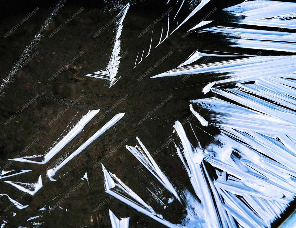 Természet - Hortobágy - Jégformák