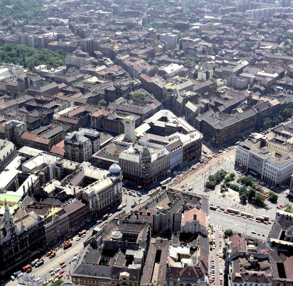Légi felvételek Budapestről