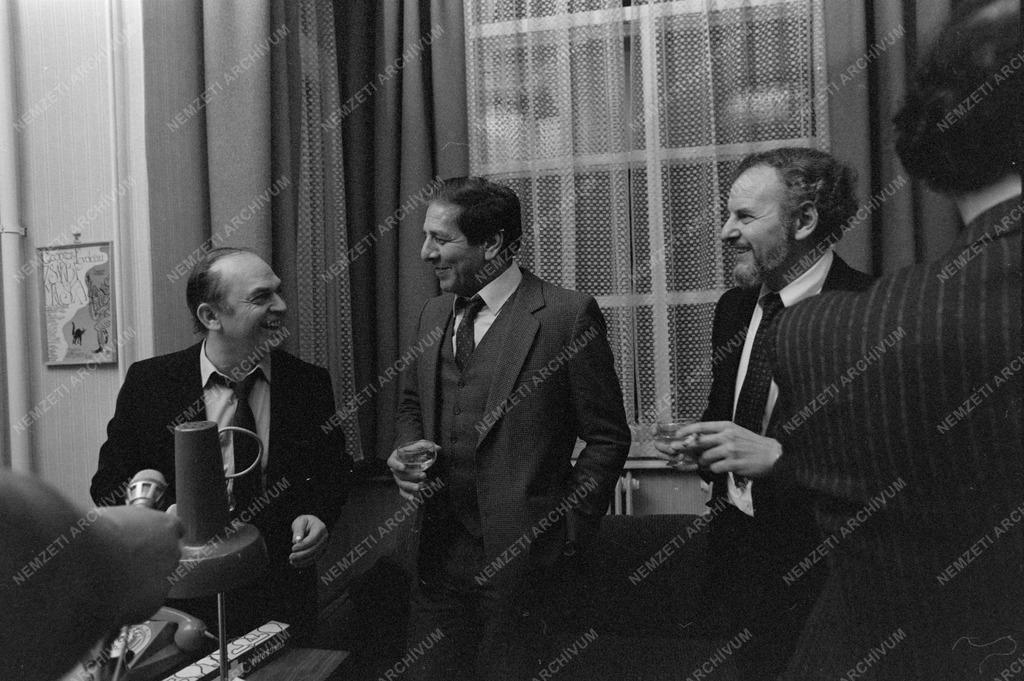 Kultúra - Az izraeli Chaim Topol és Bodrogi Gyula színművészek