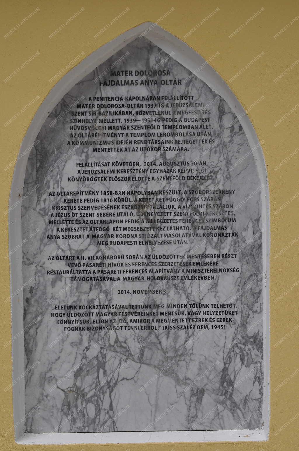Vallás -  Mátraverebély-Szentkút Nemzeti Kegyhely