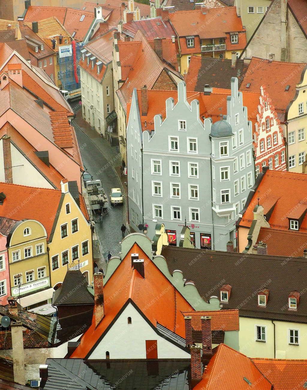 Németország – Landshut – Városkép