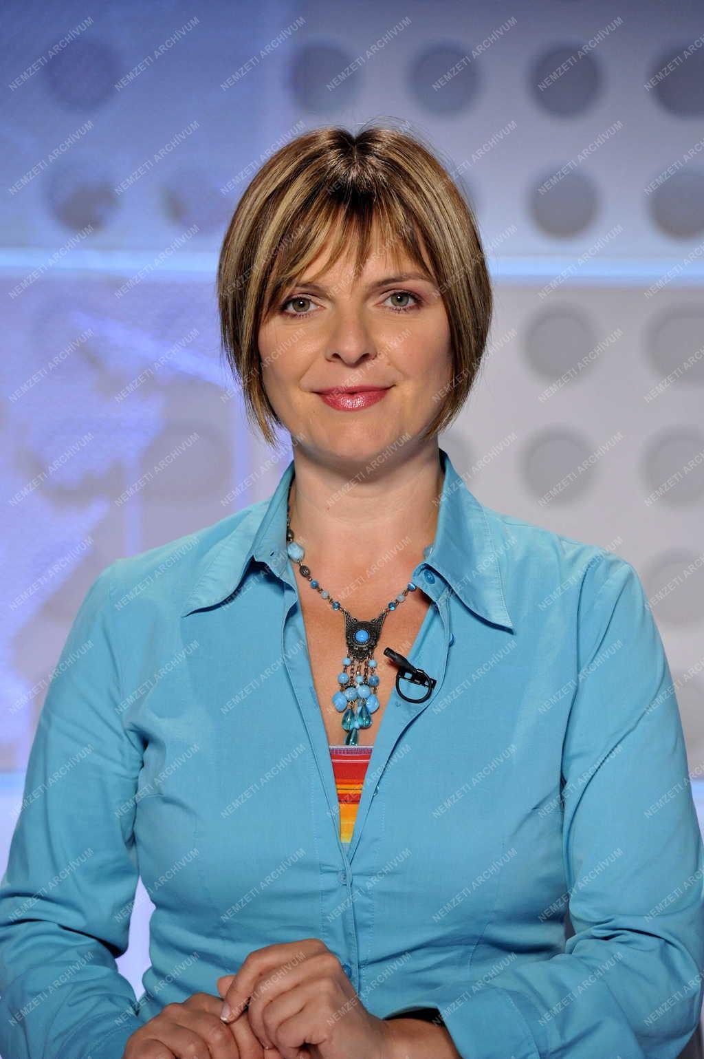 Televízió - Hegedűs Judit műsorvezető