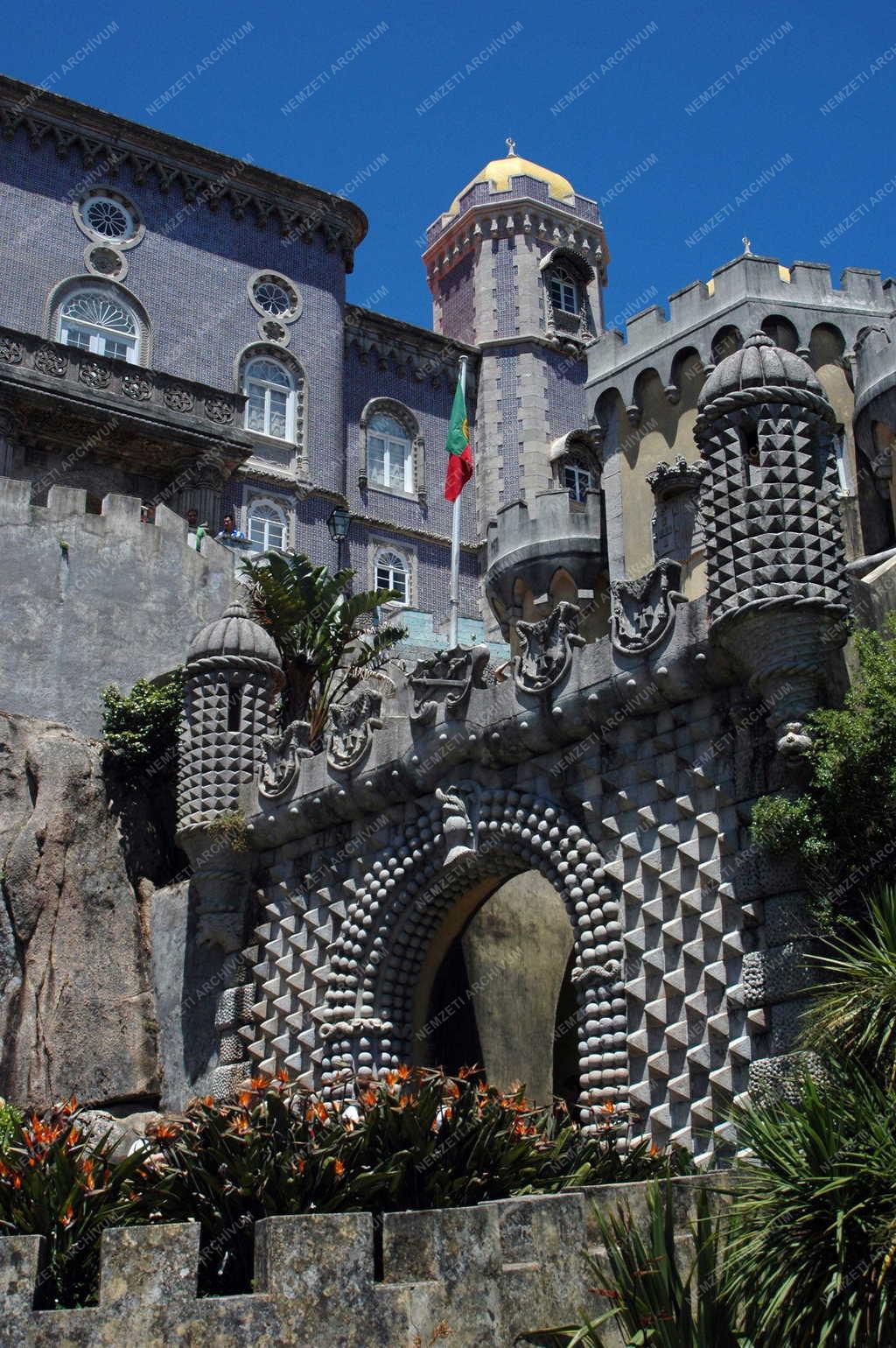 Városkép - Portugália - Sintra - Pena kastély