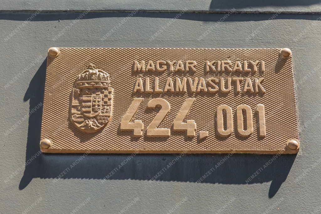 Budapest - A 424-es gőzmozdony 