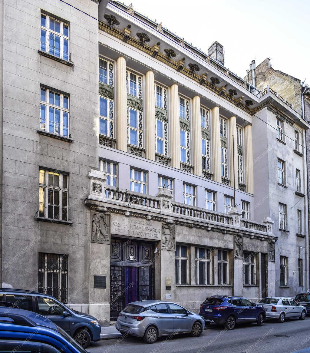 Városkép - Budapest - A Vasas Szakszervezeti Szövetség székháza