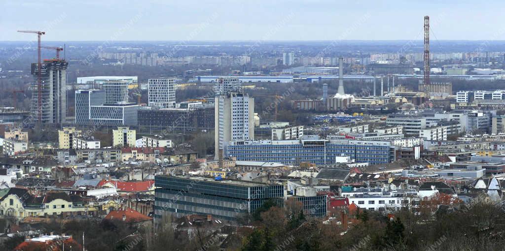 Városkép - Budapest - A bővülő XI. kerület részlete