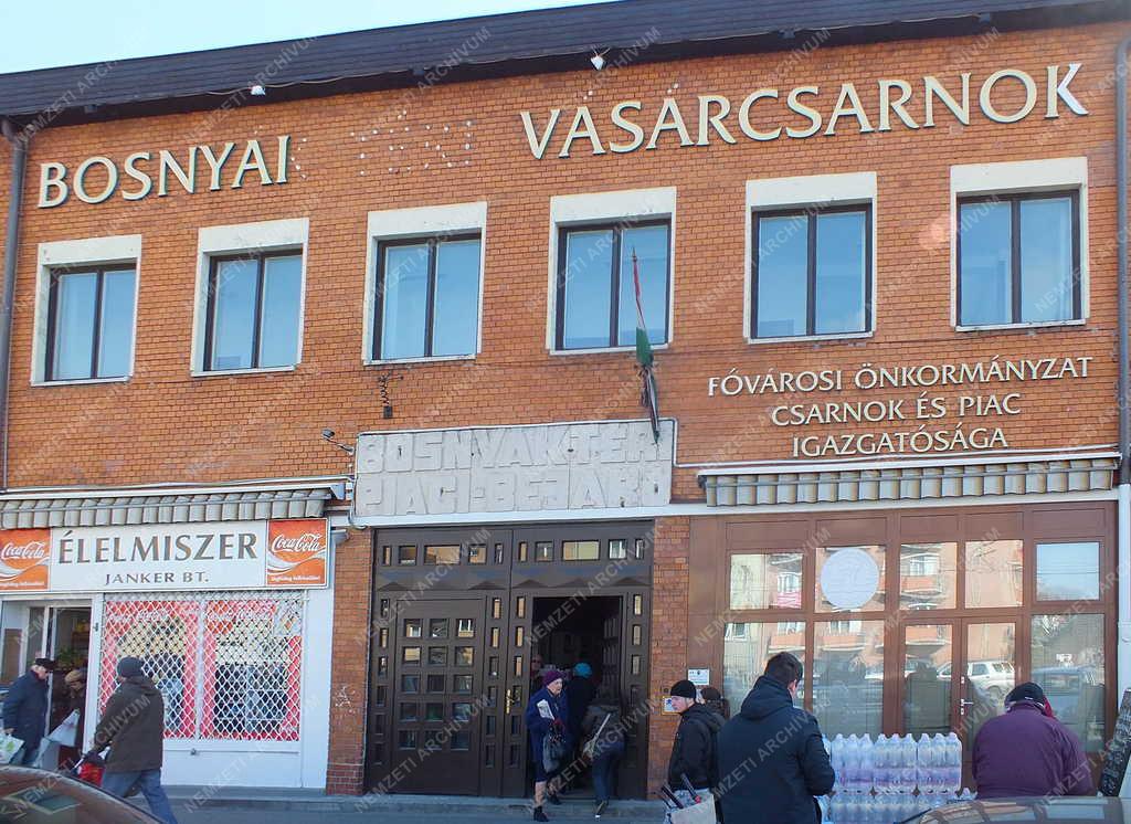 Épület - Budapest - Bosnyák téri Vásárcsarnok