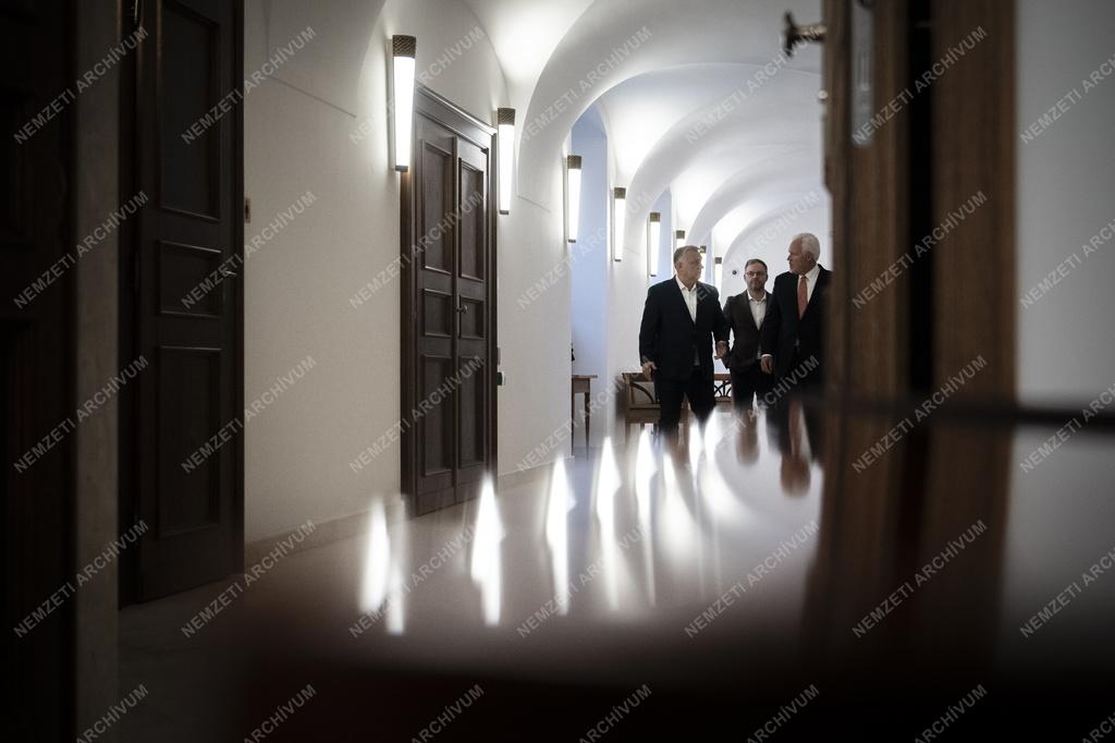 Orbán Viktor fogadta Matt Schlappet, a CPAC Foundation elnökét