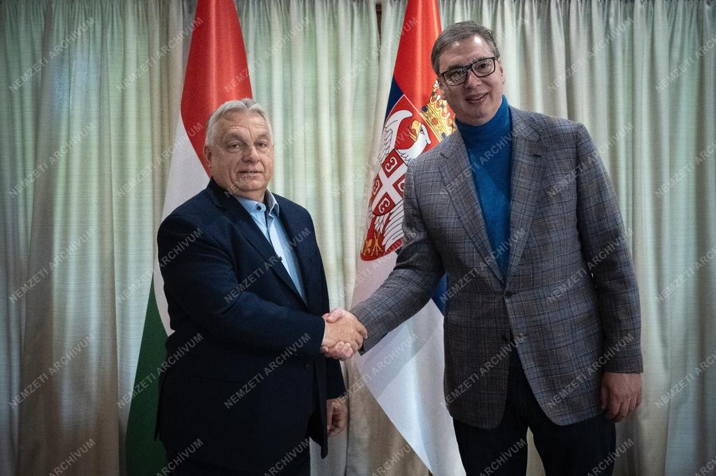 Orbán Viktor Belgrádban