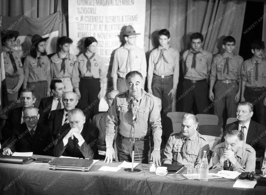 Szervezet - A Magyar Cserkészszövetség első közgyűlése