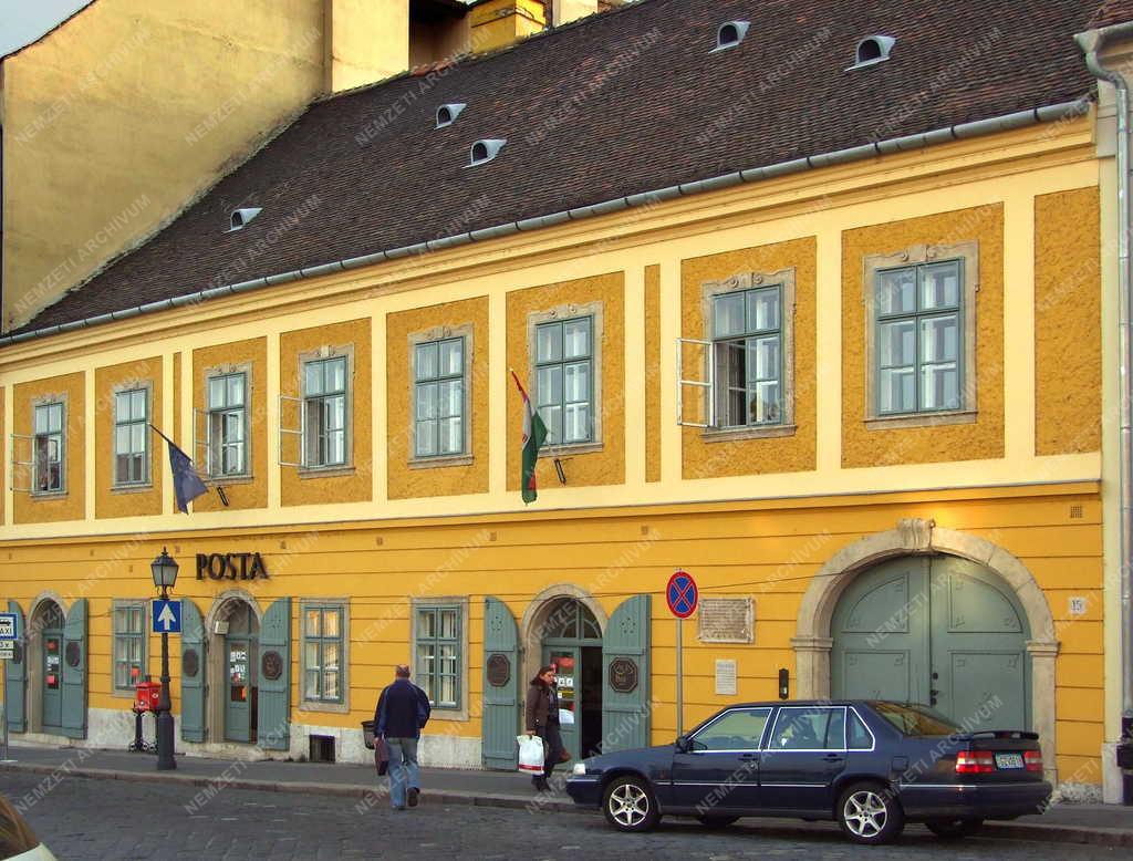 Budapest - Műemlék palota a budai Várban