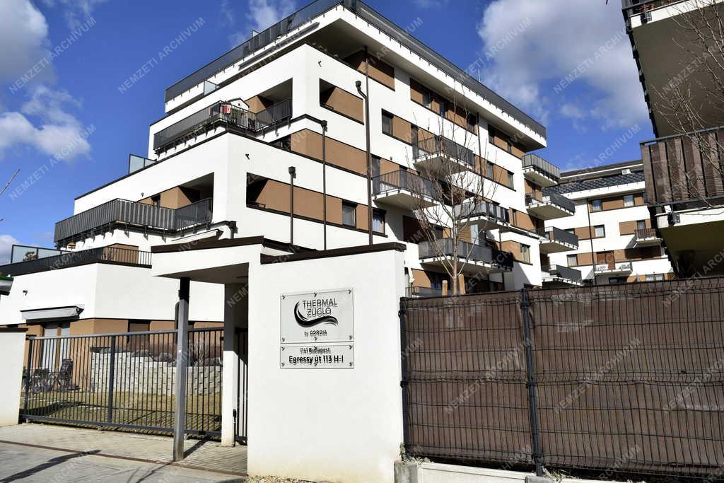 Városkép - Budapest - Cordia Thermal Zugló lakópark