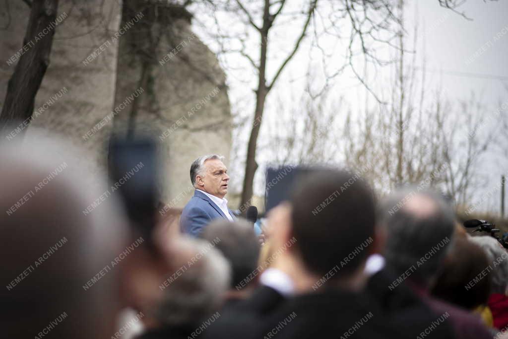 Választás 2022 - Orbán Viktor Egerben