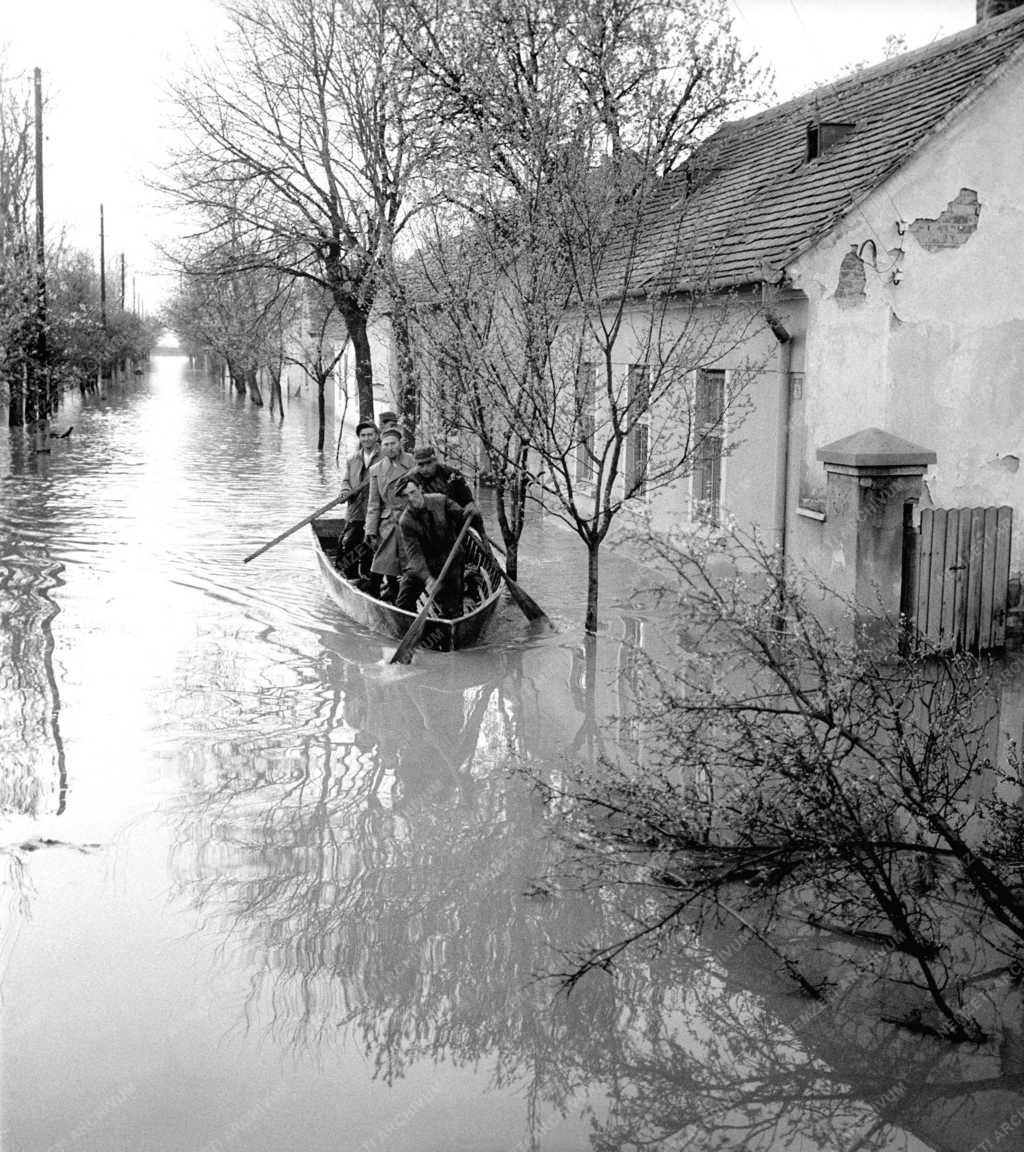 Árvíz - Áradás a Rábán