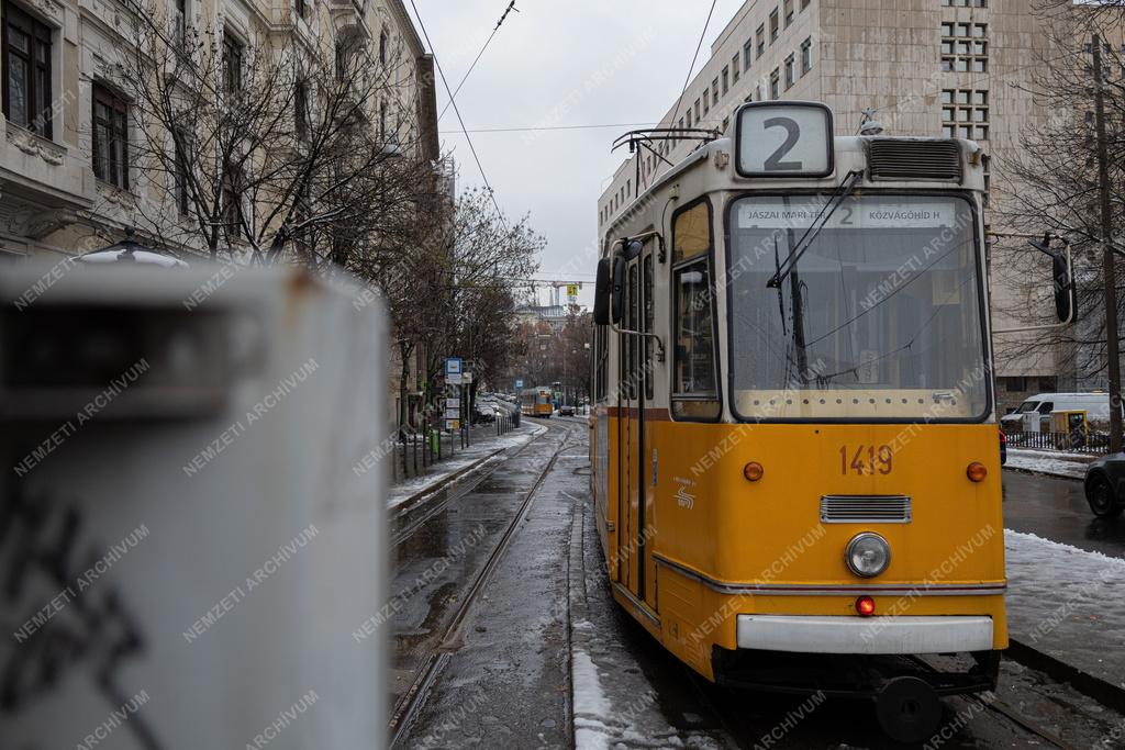 Közlekedés - Budapest - Villamos