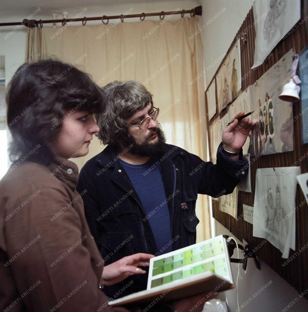 Kultúra - A Pannónia Filmstúdió kecskeméti műtermében