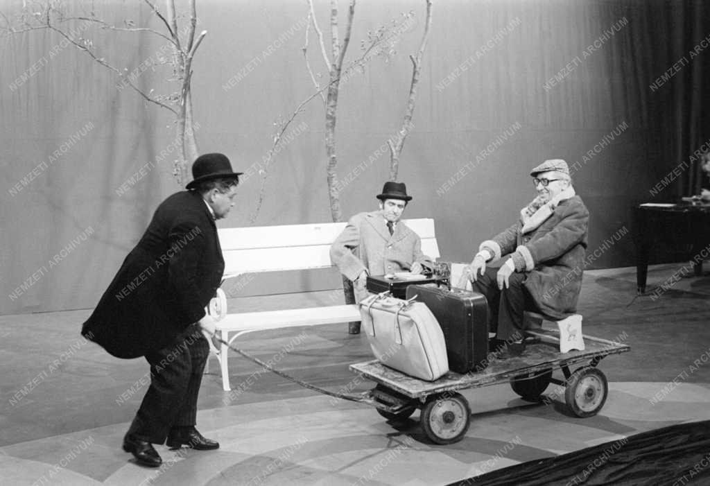 Kultúra - Televízió - Az Alfonzó Show című tv-műsor forgatása