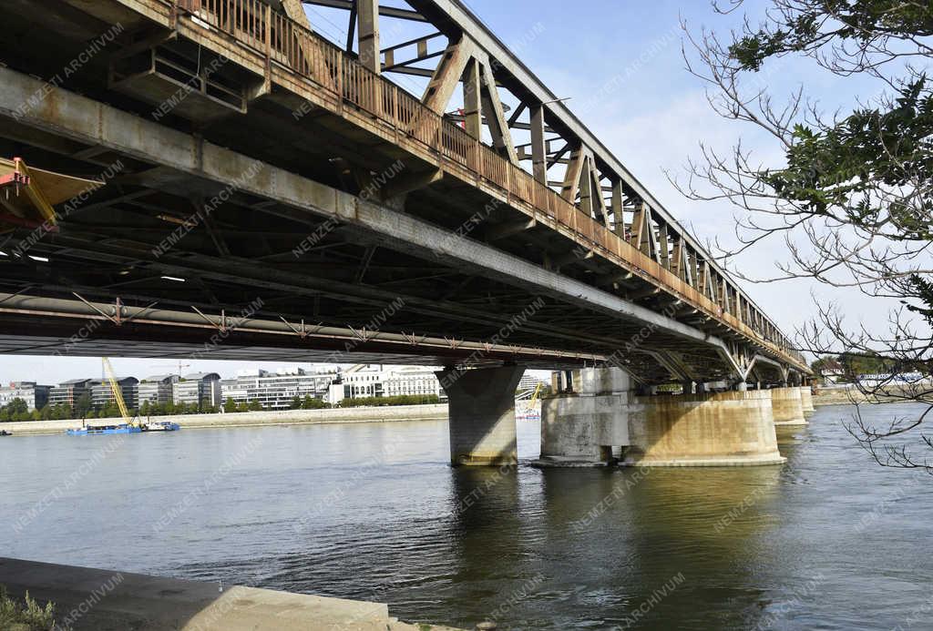 Közlekedés - Budapest - Déli vasúti híd fejlesztés