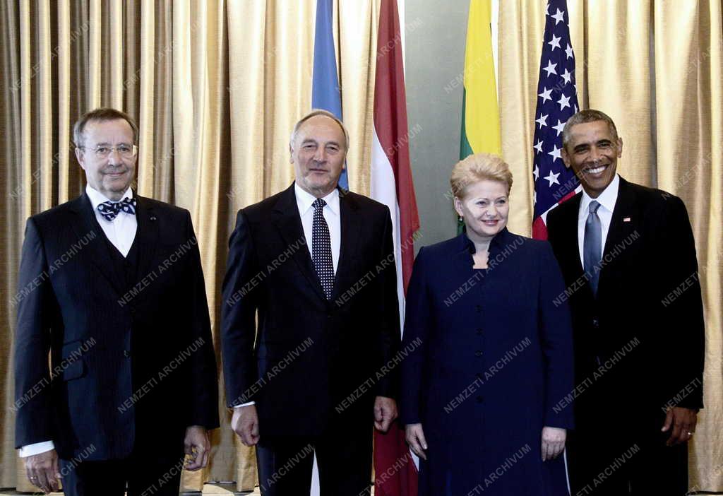 Obama Észtországban